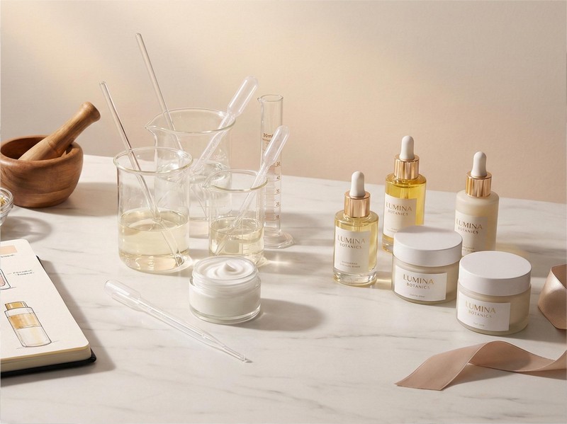 Successful skincare manufacturing partnership and customized product development