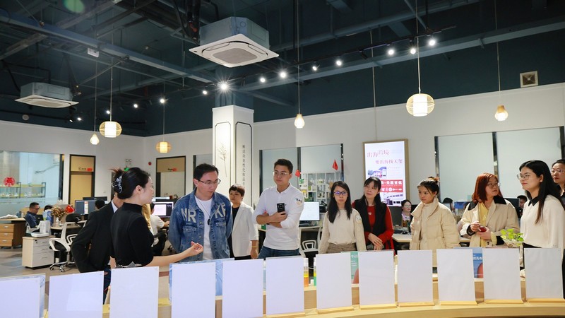 Hosting a client group for a comprehensive tour of DEVA's manufacturing facility and R&D center