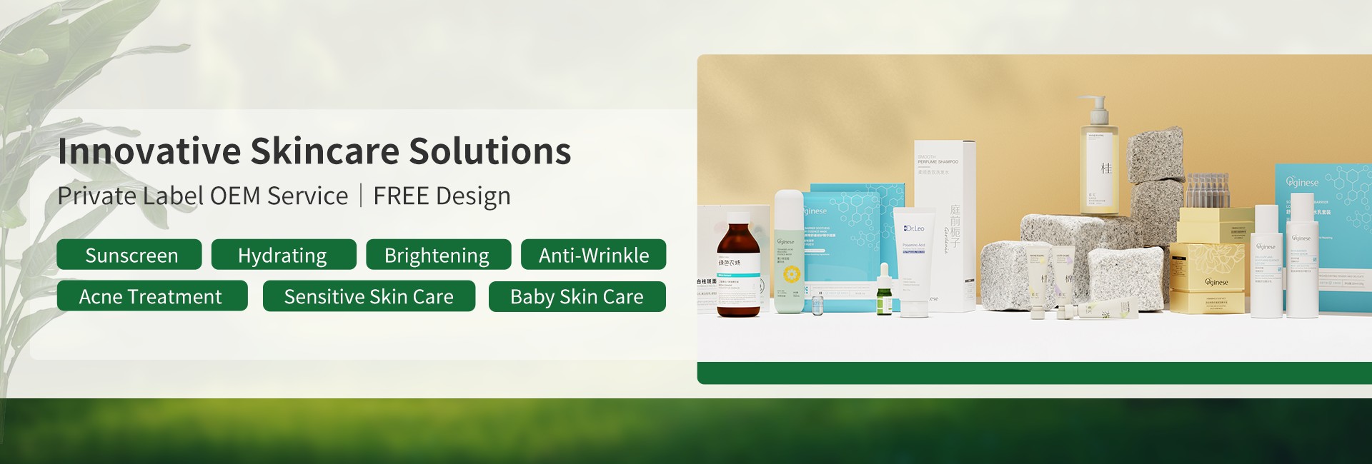 DEVA Private Label Skincare OEM/ODM Solutions for global brands