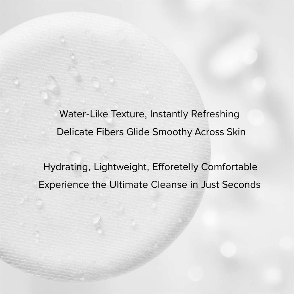 Supramolecular pore-level cleansing technology with water-like liquid texture.