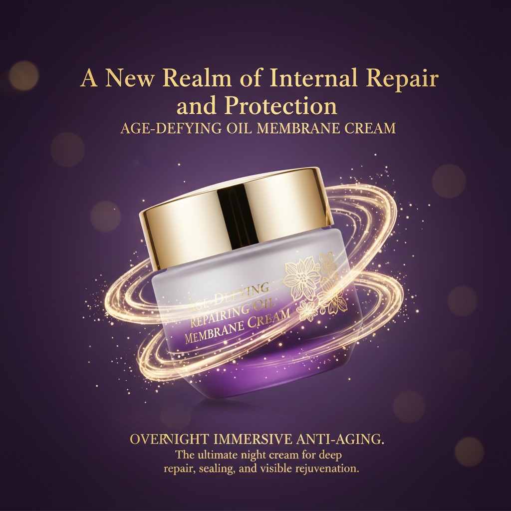 OEM ODM customized formulation and production services for Age-Defying Oil Membrane Cream.