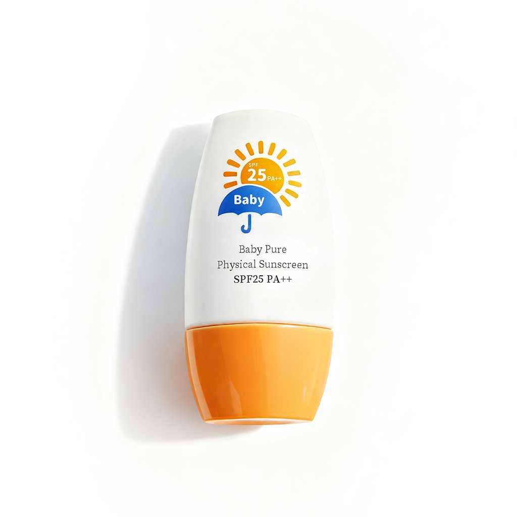 Private Label Baby Pure Mineral Sunscreen SPF25 PA++ - Non-Nano Zinc Oxide Manufacturer