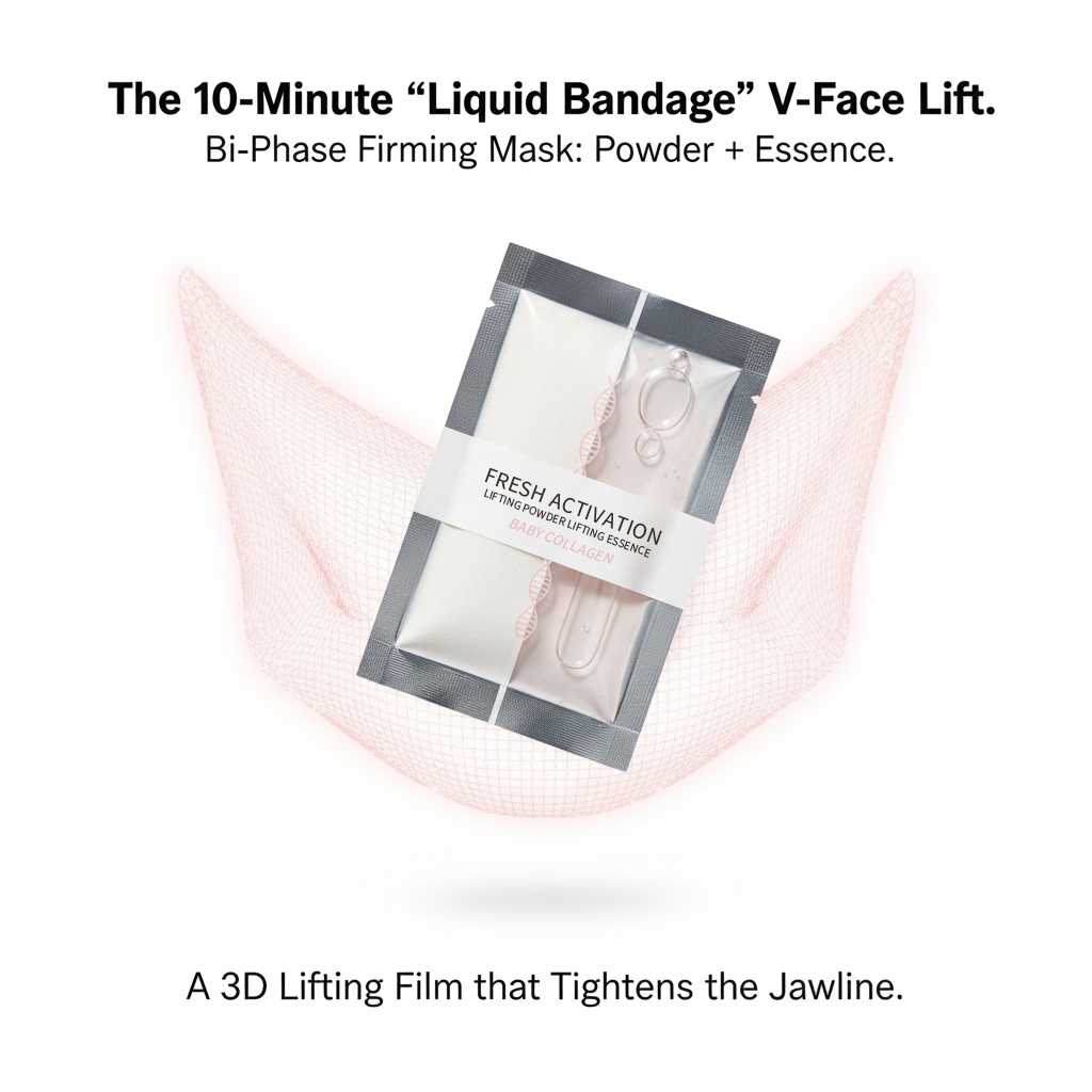 Bi-phase lifting mask liquid bandage effect