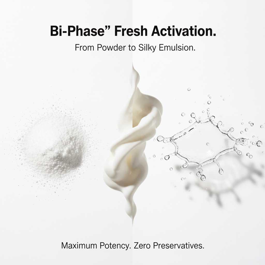 Powder to emulsion tech