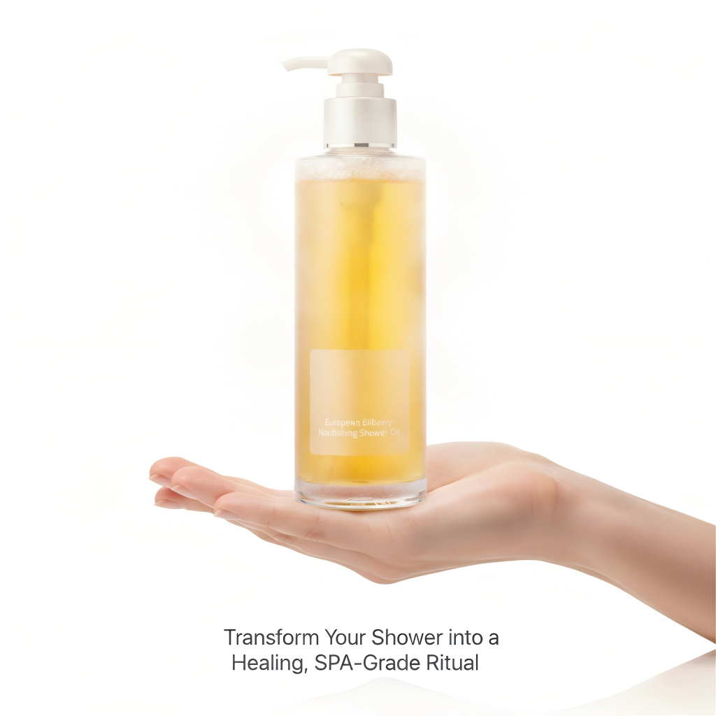 Spa grade healing shower ritual marketing