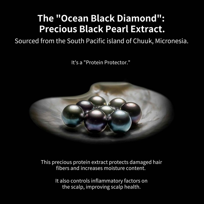 Black pearl extract benefits for hair