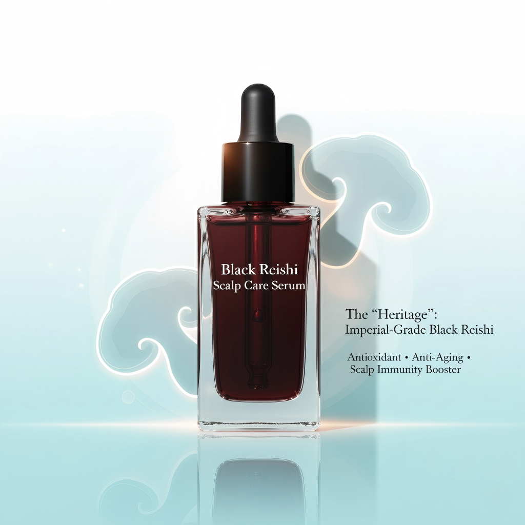 Black reishi extract for hair growth