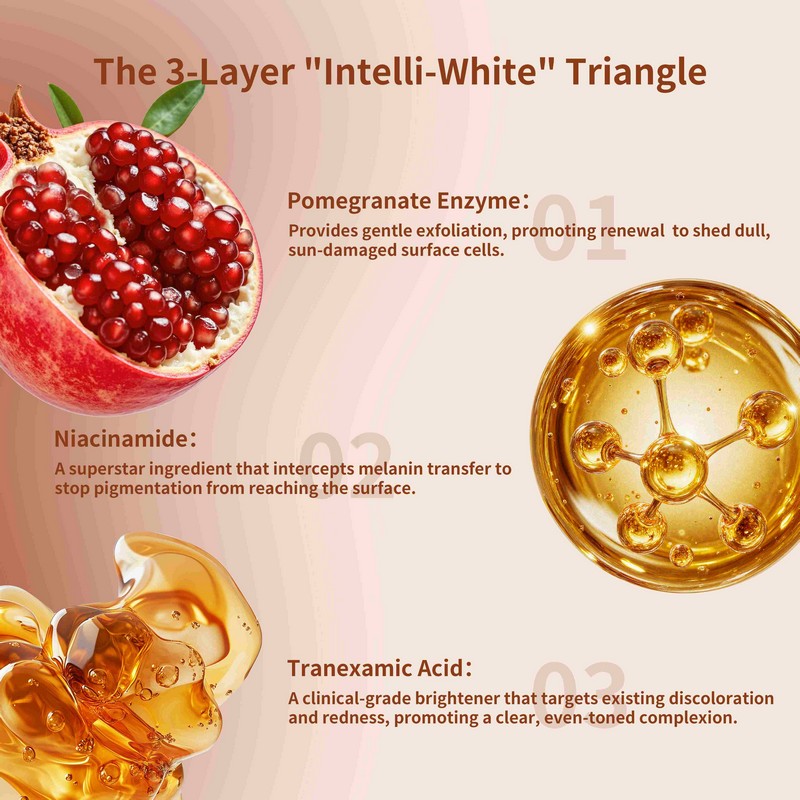 Intelli white triangle