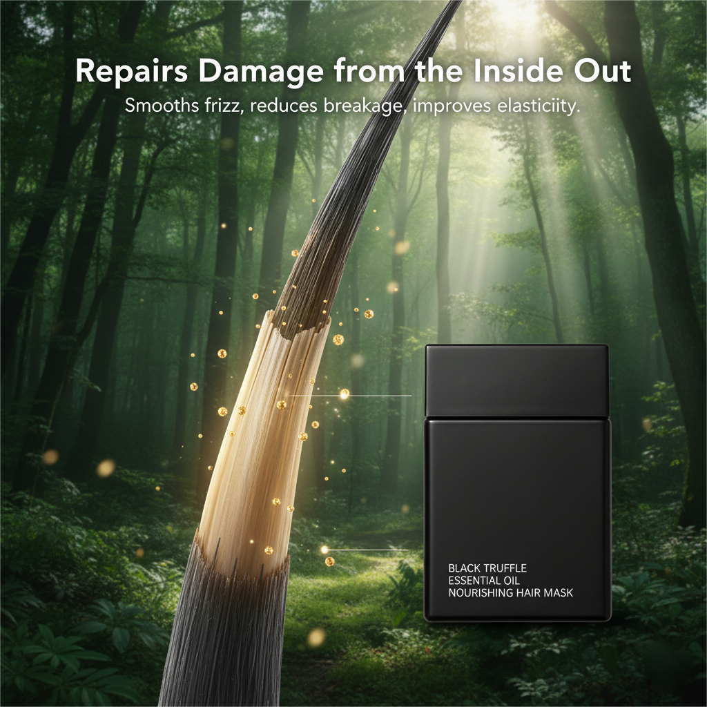 Hair repair before and after