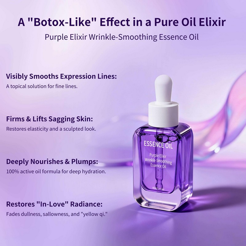 Botox like effect pure oil elixir benefits