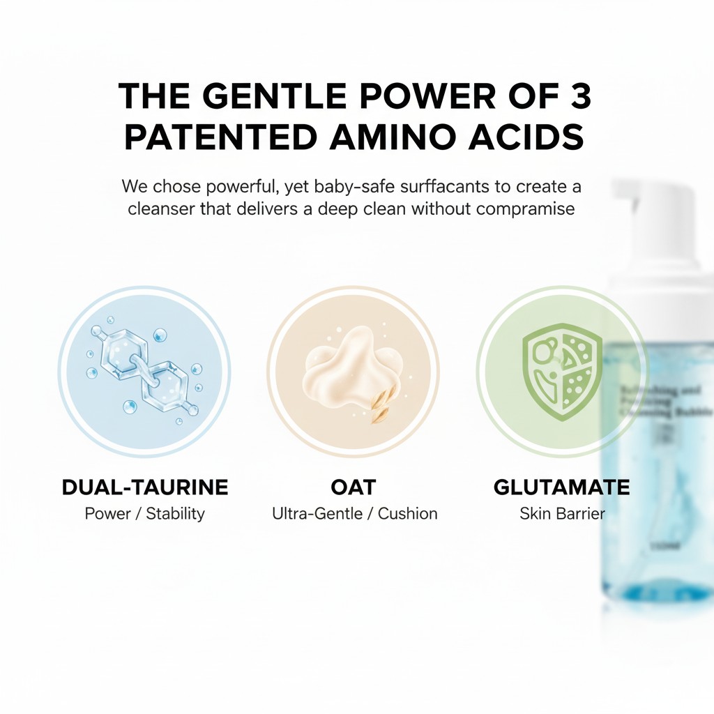 Gentle power of 3 amino acids