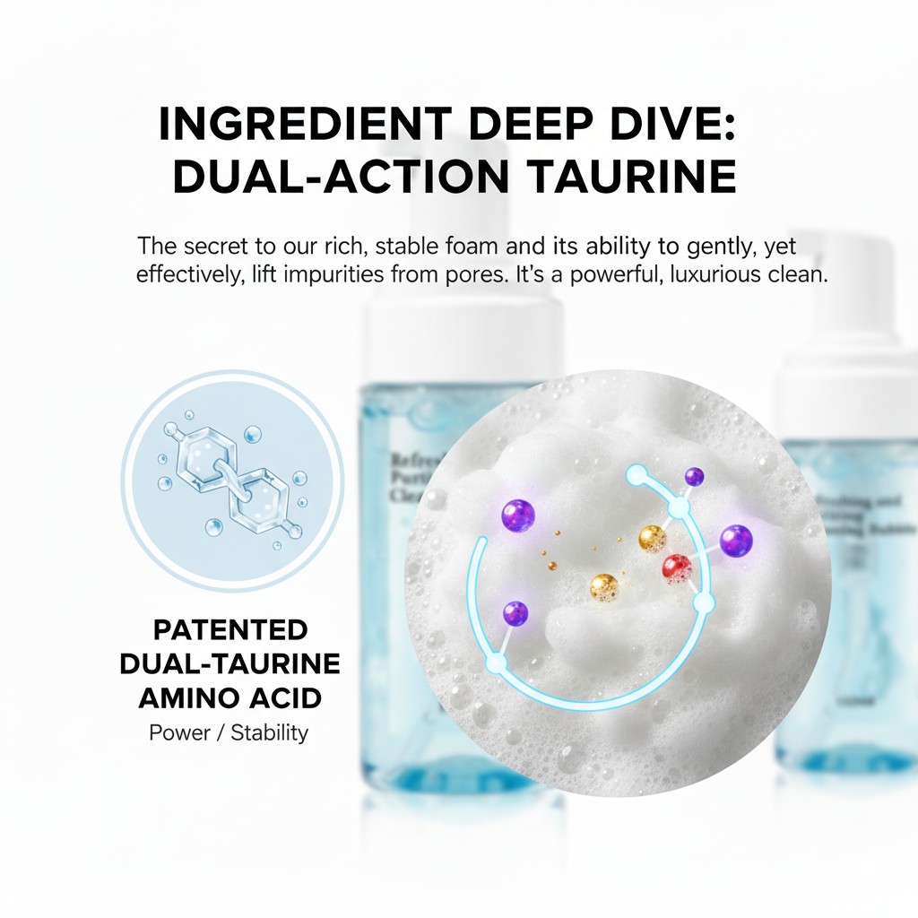Dual taurine amino acid
