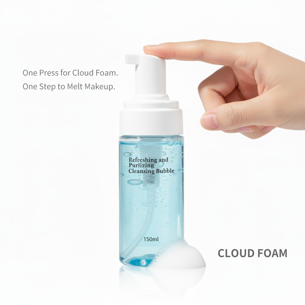 One press cloud foam concept
