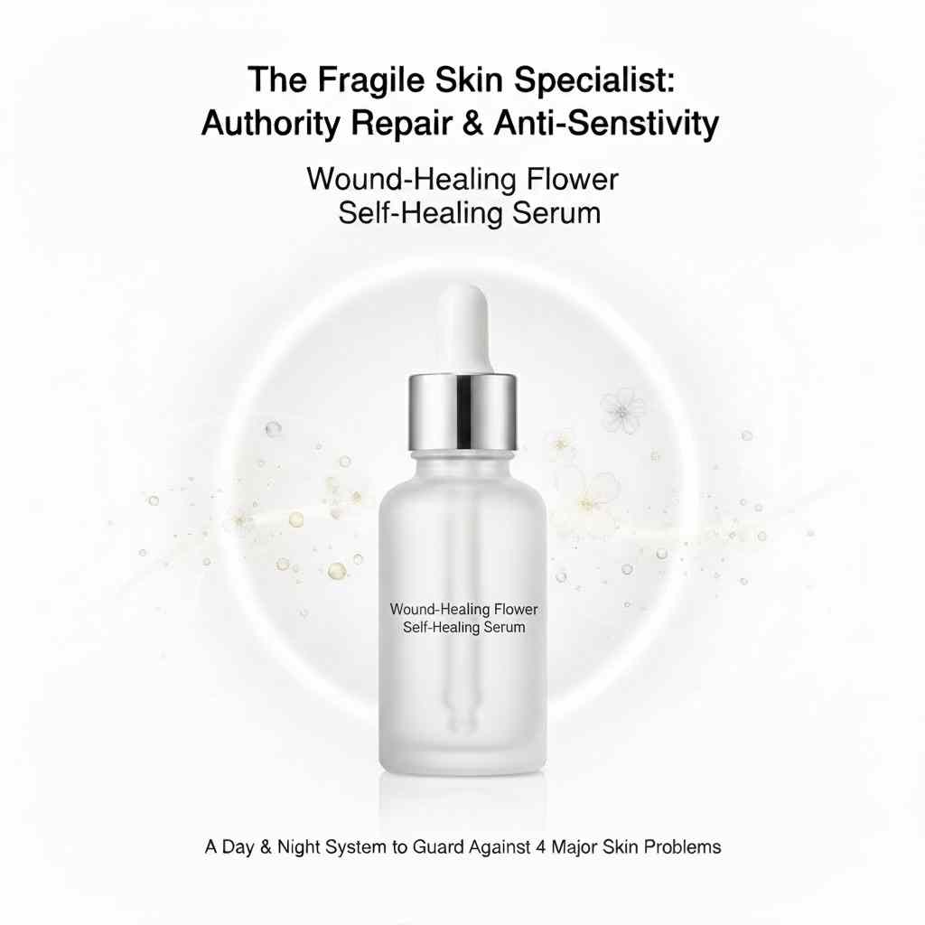 Sensitive skin specialist serum marketing