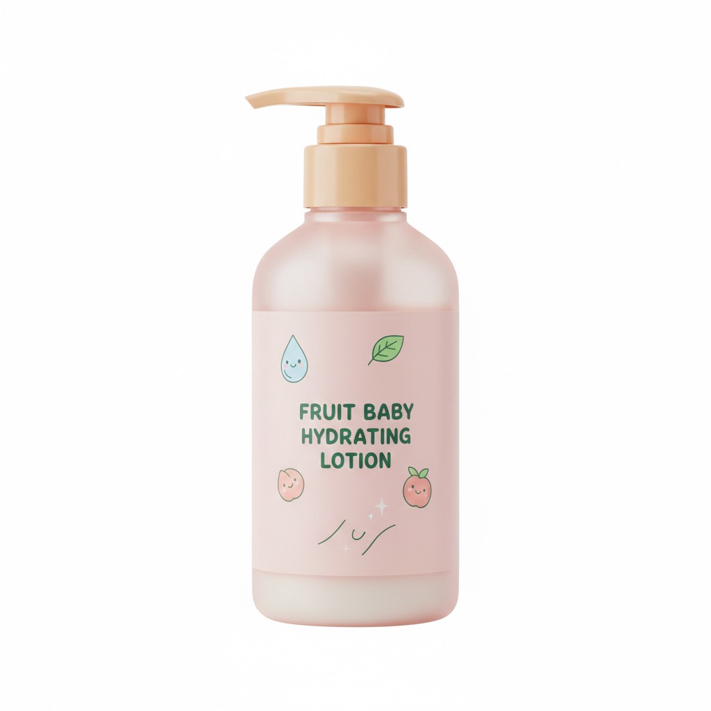 Fruit Baby Hydrating Lotion – Patented Biomimetic & Green Tangerine Formula Baby Skincare Manufacturing