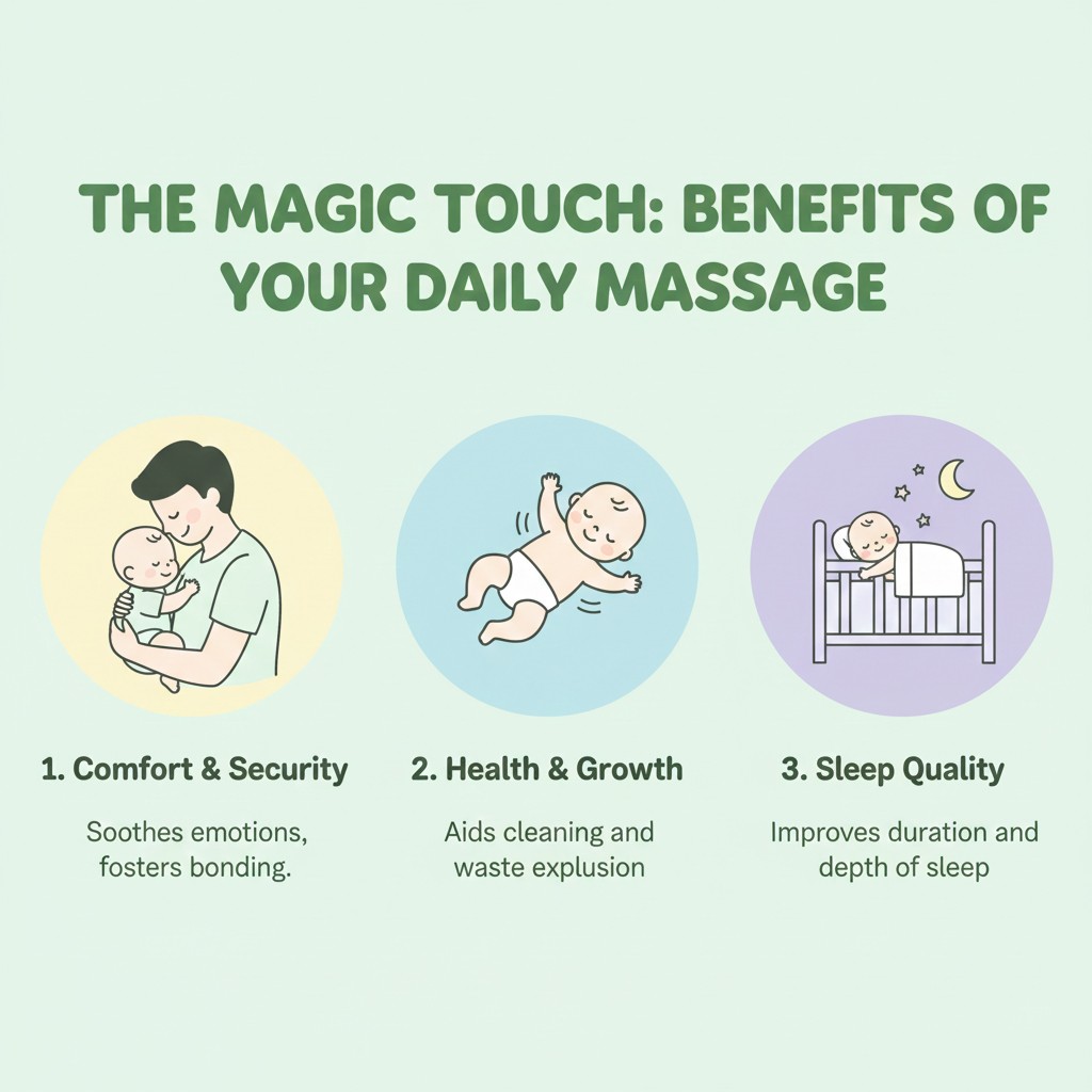 Baby massage step by step guide
