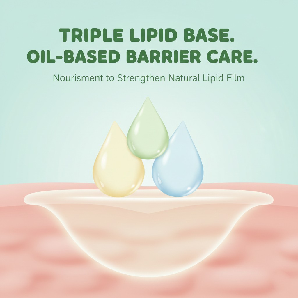 Triple lipid base barrier protection technology