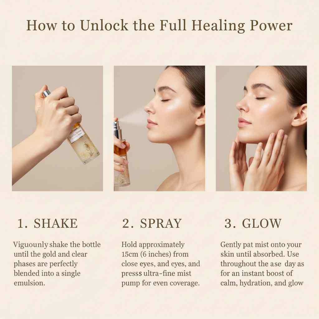 How to use bi phase spray shake spray glow