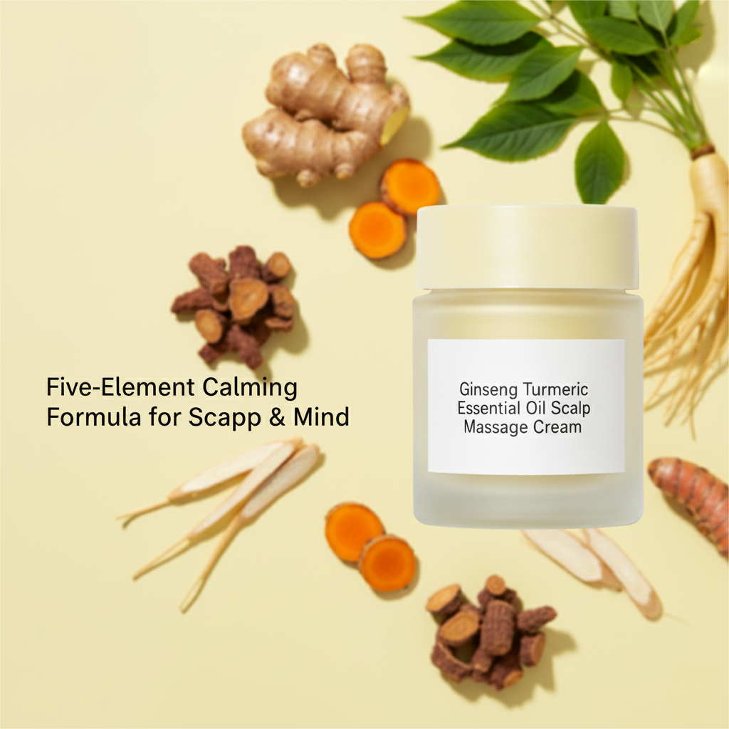 Five element calming formula scalp mind wellness