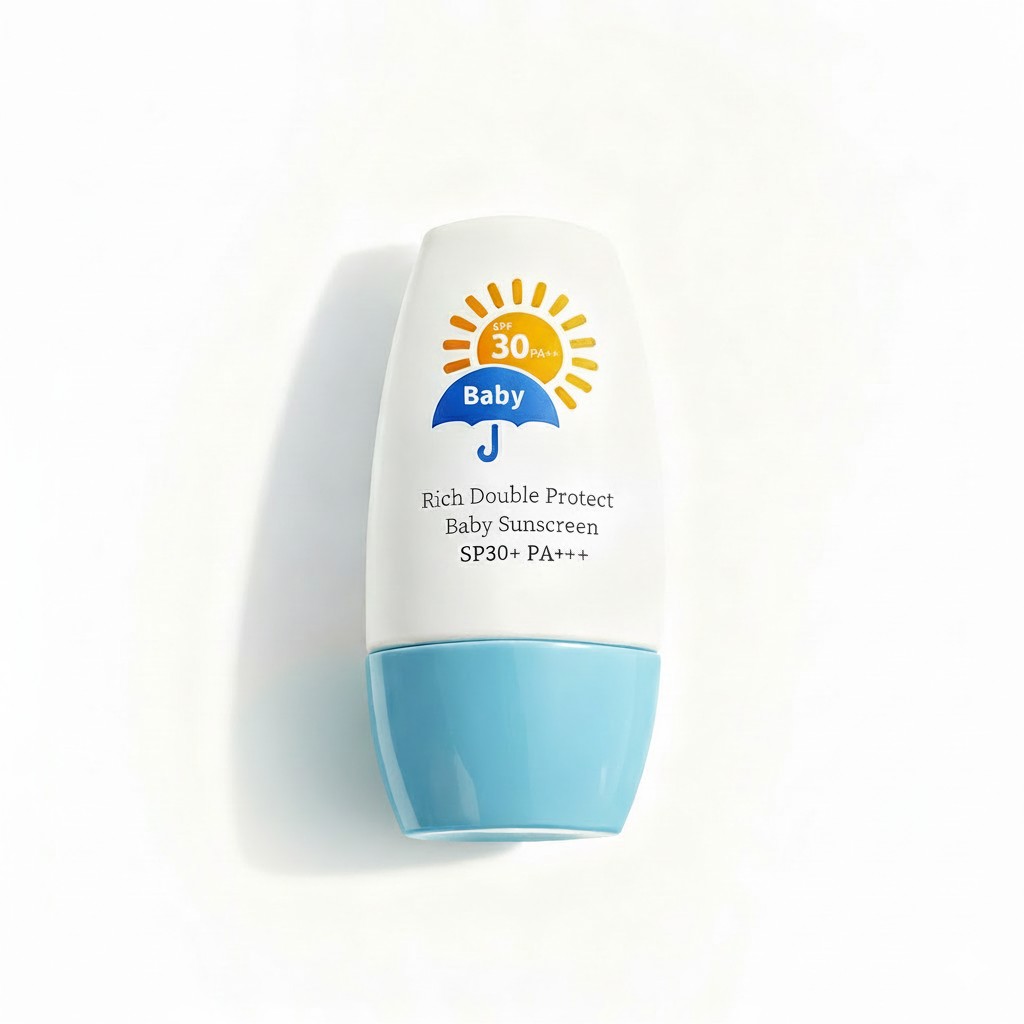 Private Label Hybrid SPF30 Baby Sunscreen | Dual-Action Repair | OEM Manufacturer