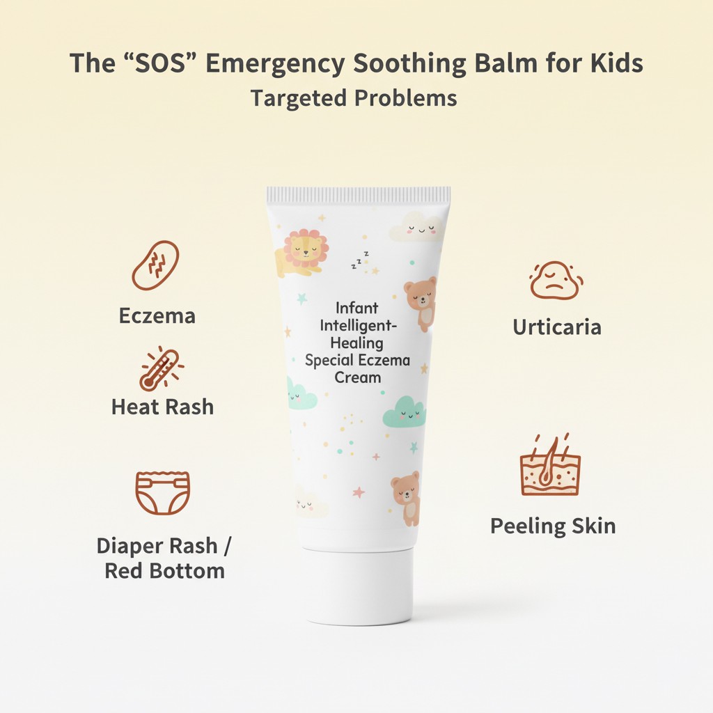 Sos emergency soothing balm eczema rash targets