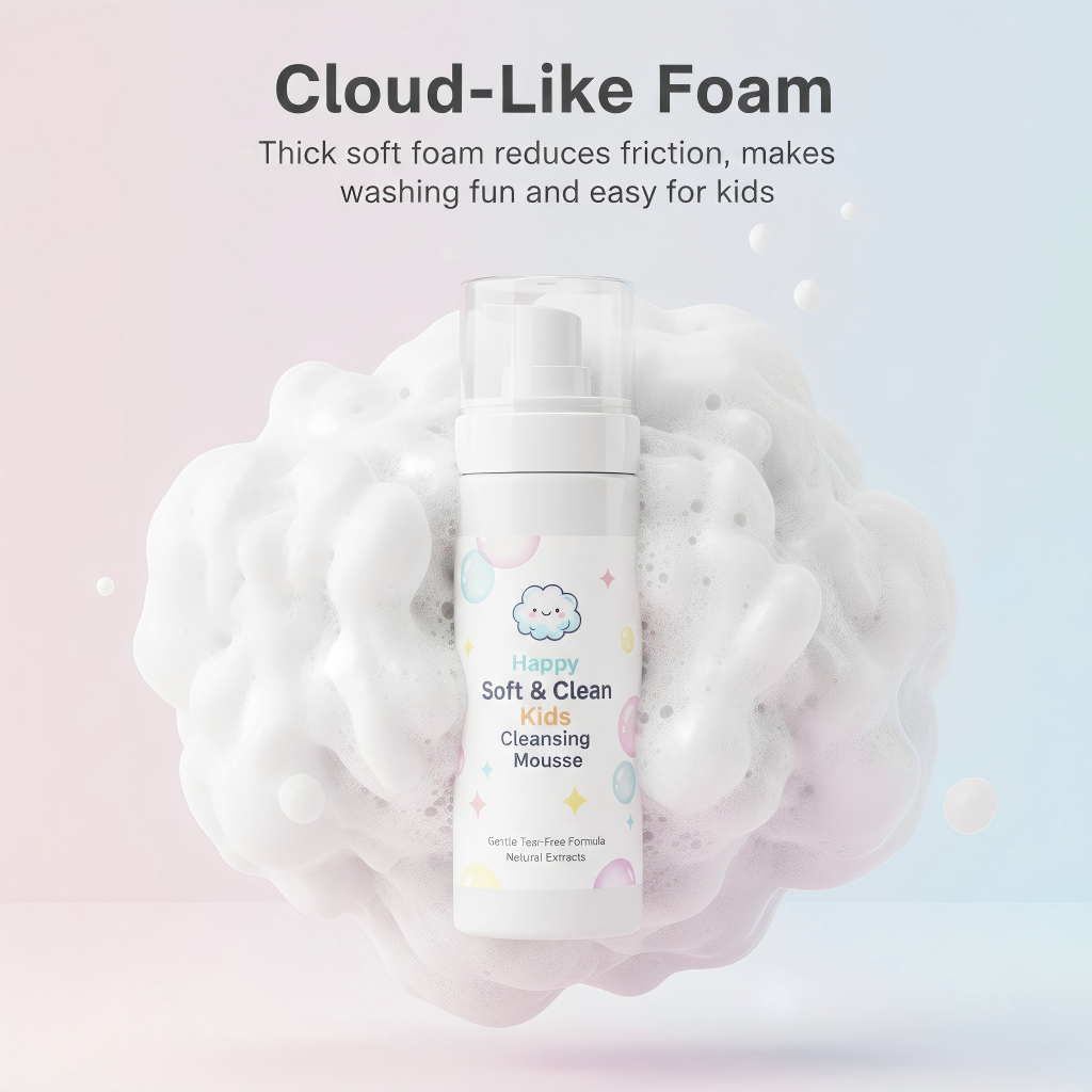 Cloud like foam thick soft texture kids