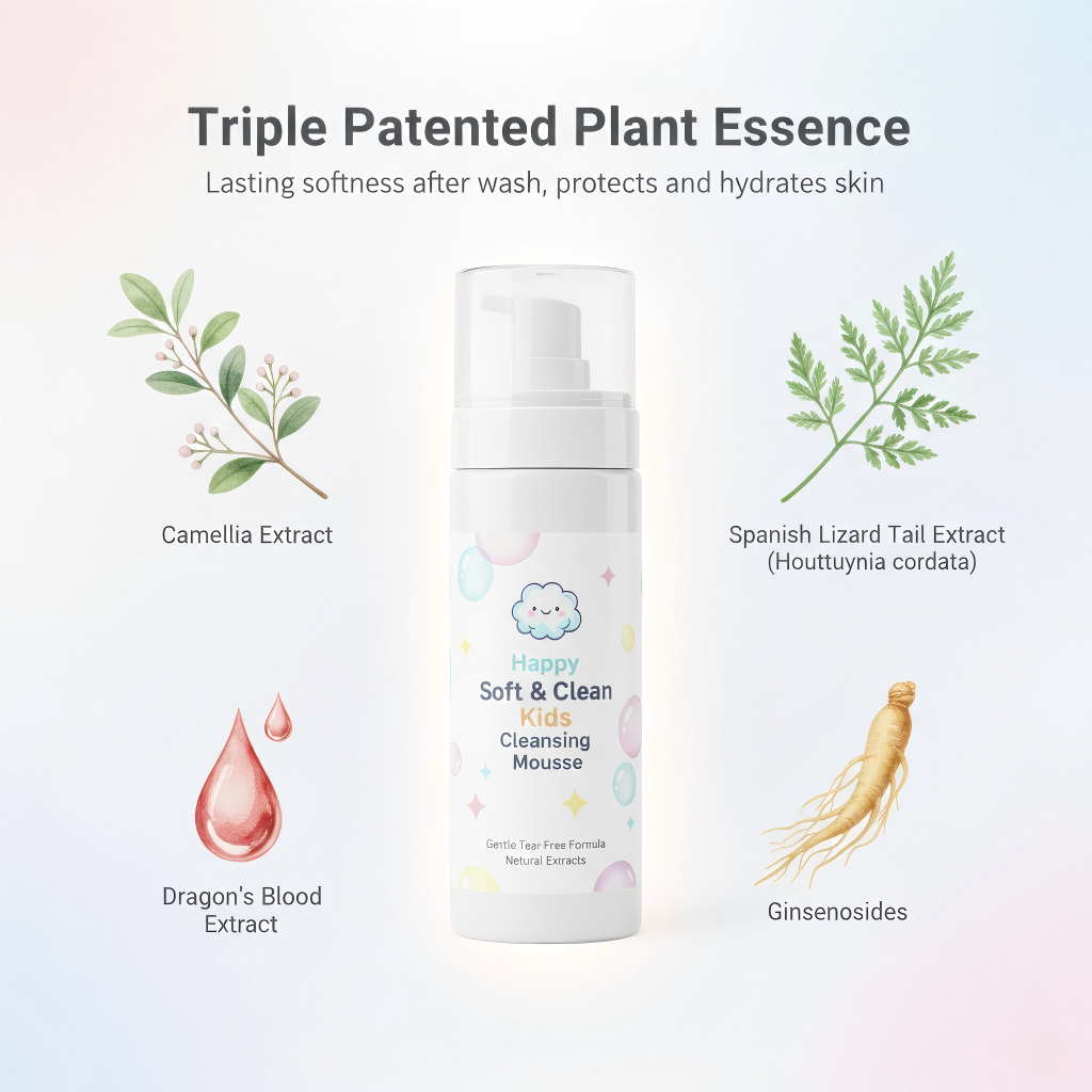 Triple patented plant essence camellia lizard tail
