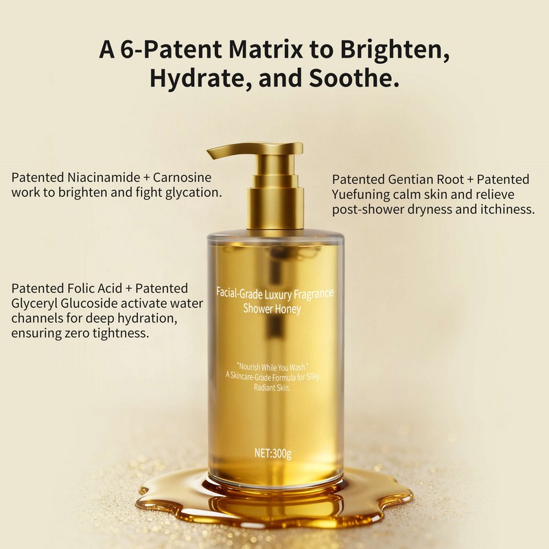 6 patent matrix brightening hydrating soothing