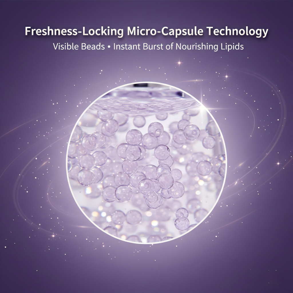 Freshness locking micro capsule technology beads