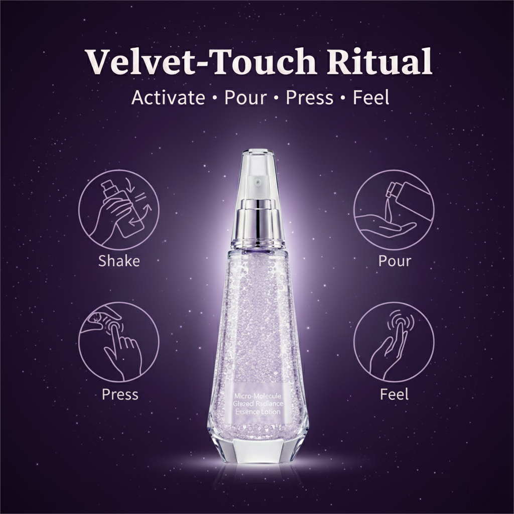 Velvet touch ritual shake pour press guide