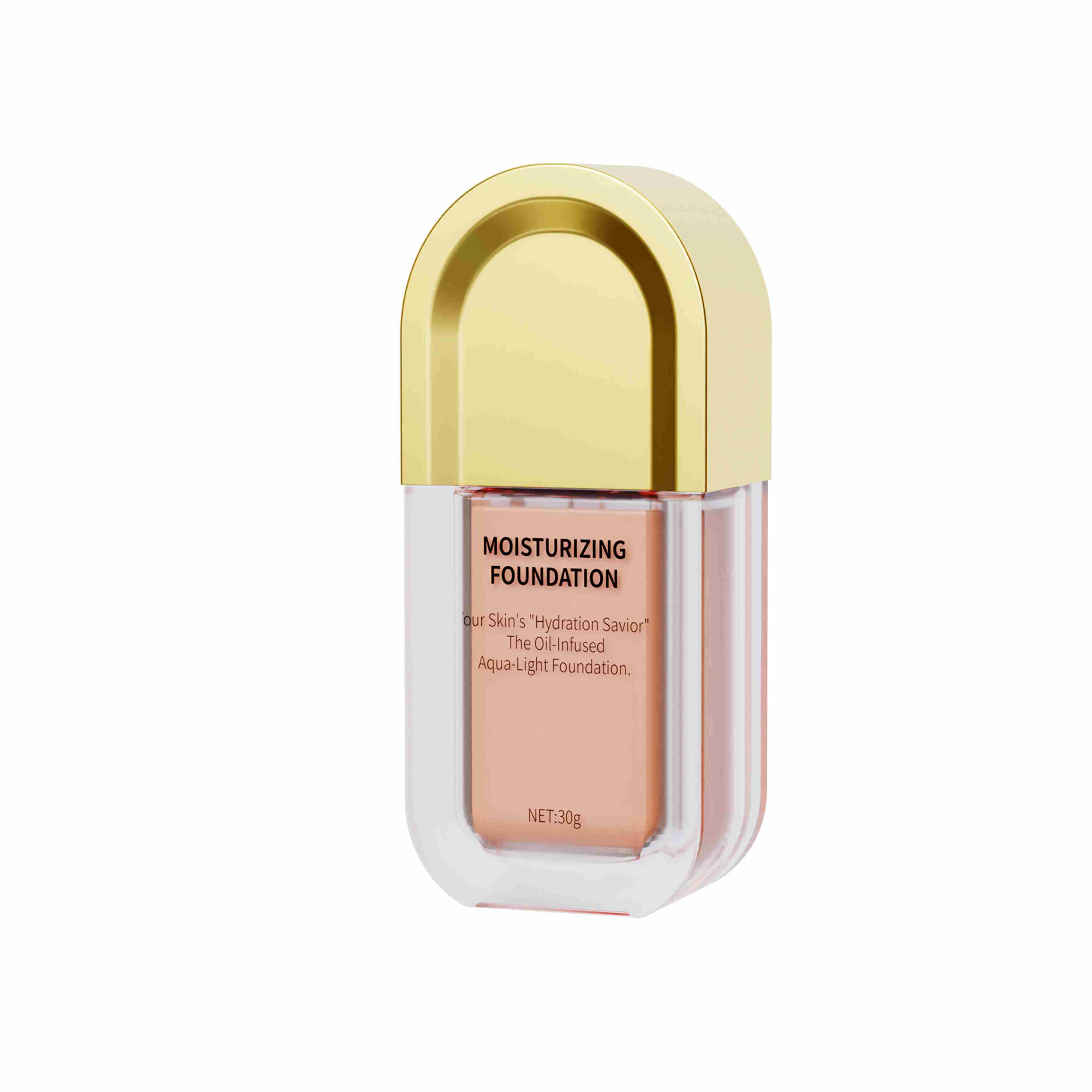 Private Label Reishi Spore Oil Foundation | Moisturizing Makeup | OEM/ODM Manufacturer