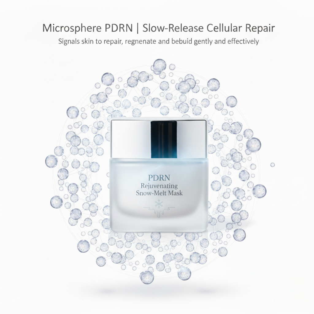 Microsphere pdrn slow release cellular repair