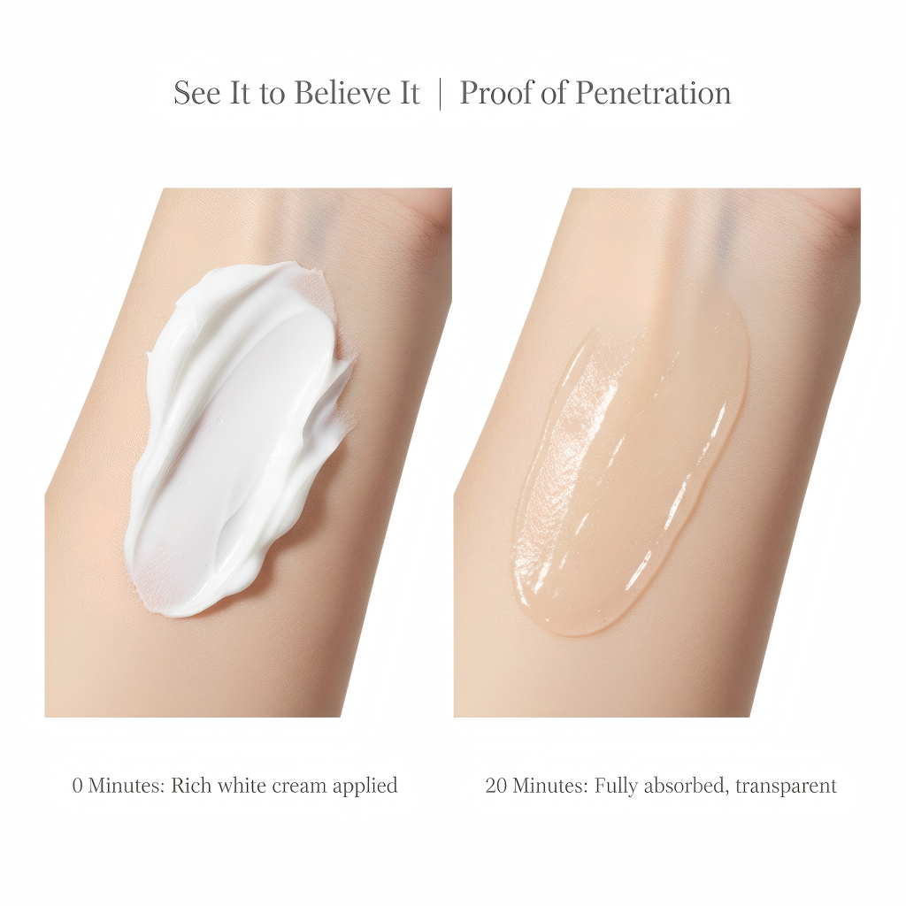 Snow melt texture transformation penetration proof