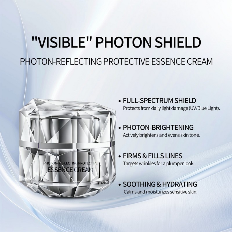 UV shield technology test result for skincare marketing
