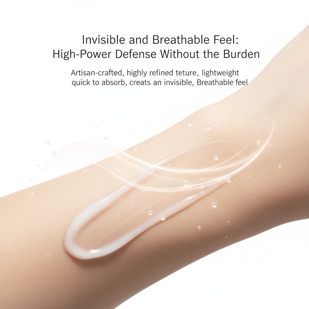 Invisible breathable feel high power defense