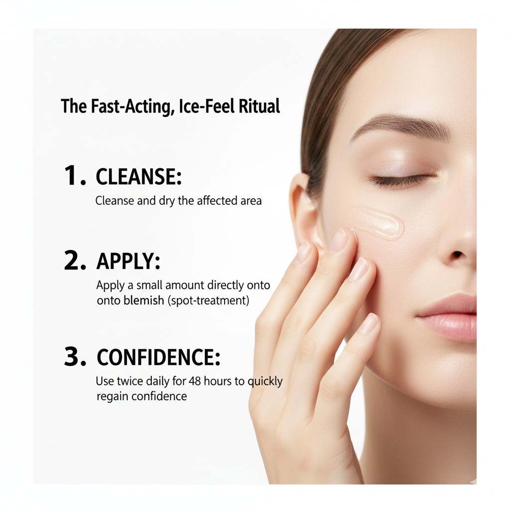 Fast acting ice feel spot treatment ritual