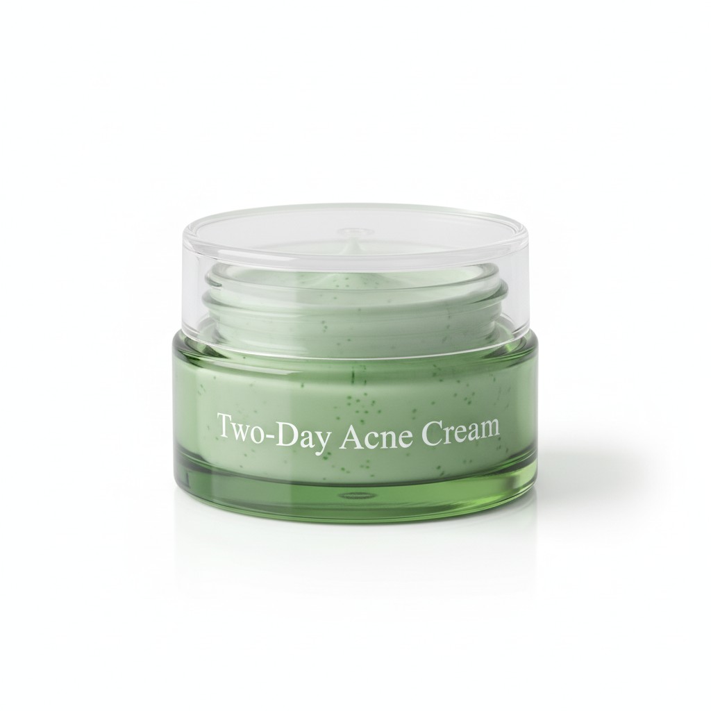 Private Label Rapid Herbal Acne Treatment Cream | 48H Spot Corrector | OEM Manufacturer