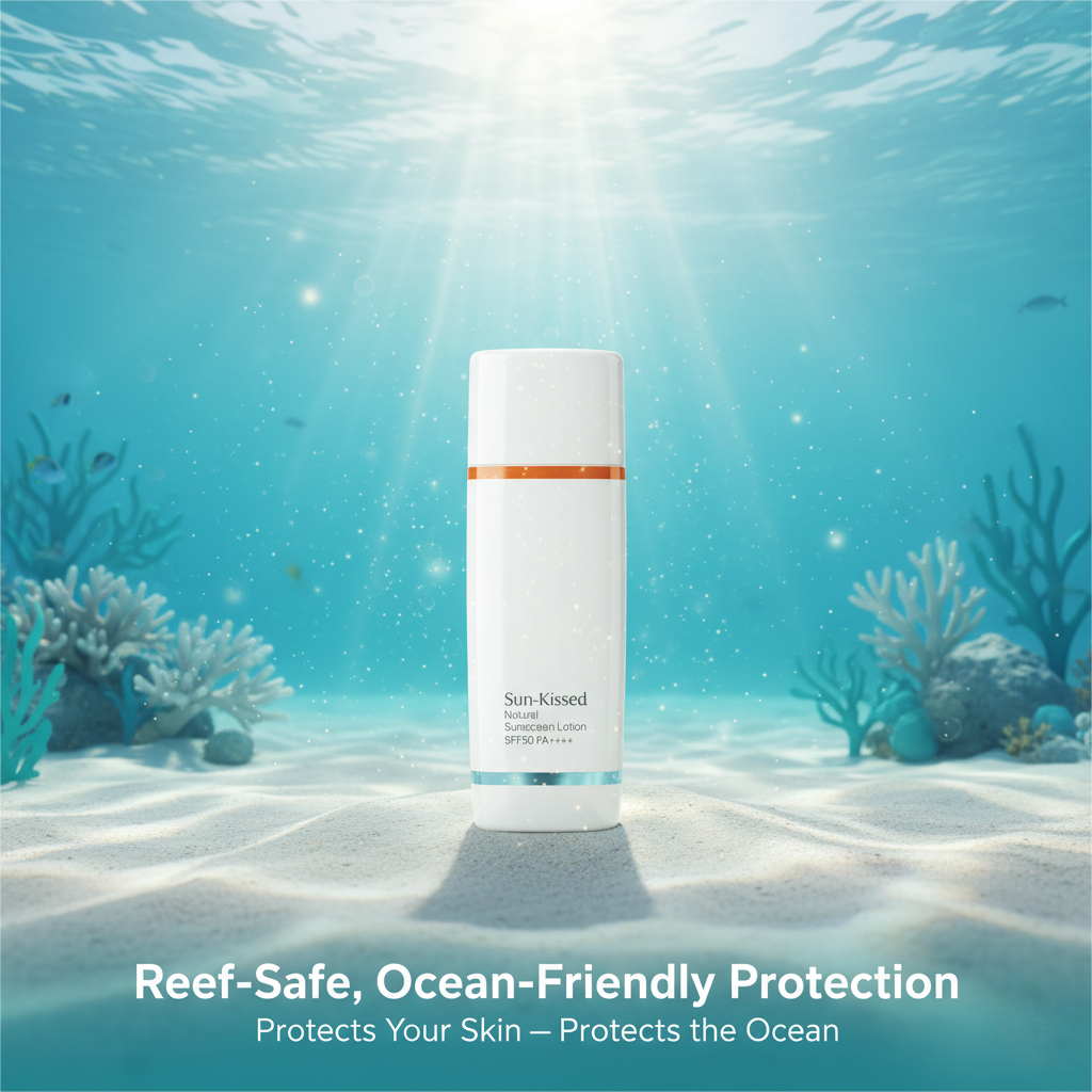 Ocean friendly reef safe concept