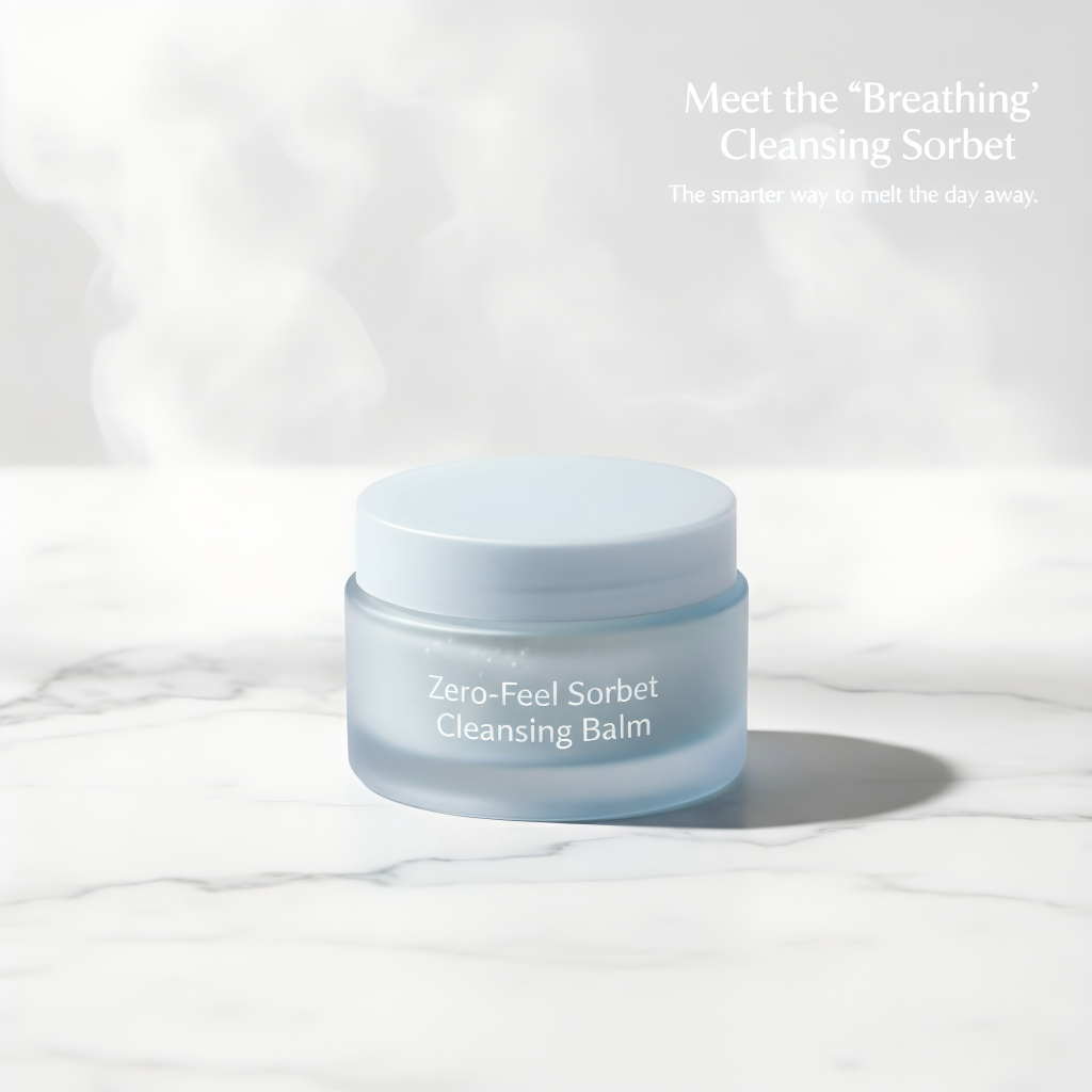 Breathing cleansing sorbet concept