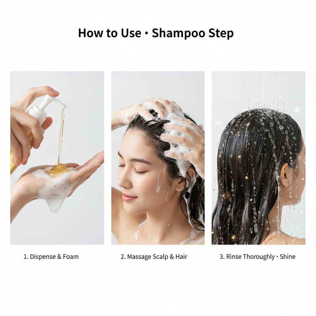 Shampoo usage