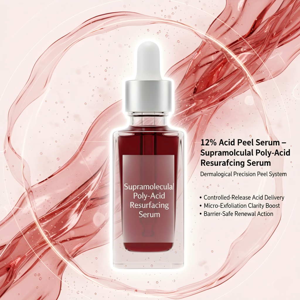 Soothing botanicals for sensitive skin acid serum