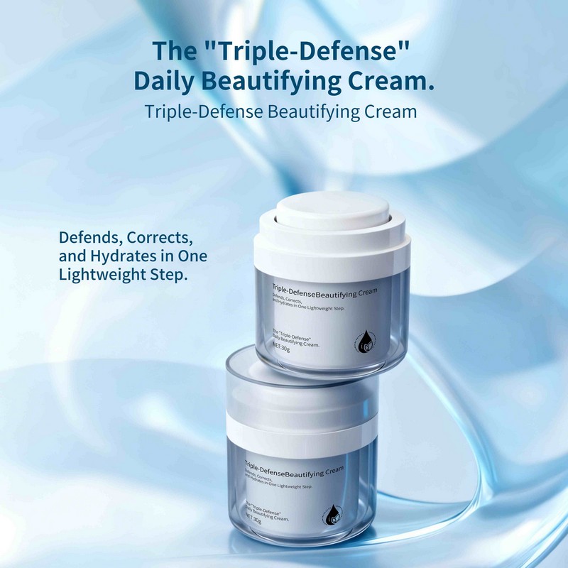 3 in 1 sunscreen makeup base concept