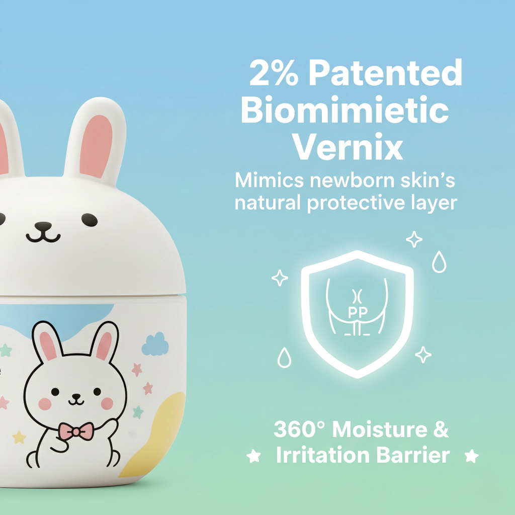 Biomimetic vernix protection